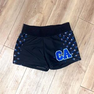 Cali practice gear shorts. California Allstars